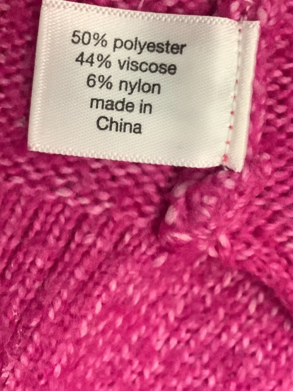 V Neck Sweater Pink Long Sleeve 22/24 Poly/Viscose/Nylon Lane Bryant Cozy - Picture 7 of 8